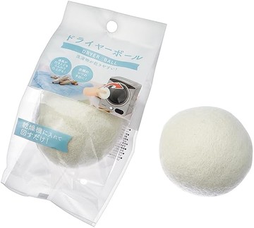 asdfkitty*日本 ECHO 烘衣乾燥球 純羊毛-7.5公分-縮短烘衣時間.使衣物蓬鬆-正版商品