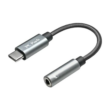 PC Park TC-16/Type-C公 to 四極 3.5mm母/17cm 一般影音訊號線 Type-C轉3.5m