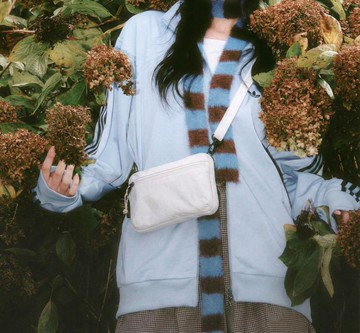 韓國Branden極致斜孭防盜銀包│Safe Plus Wallet Bag-灰色