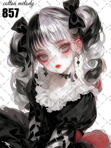 original sticker o.857 人物貼紙 原創貼紙 cotton melody