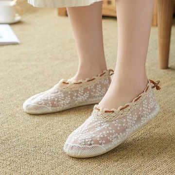 月子鞋夏季薄款包跟室內家居鞋夏天透氣產后地板防滑孕婦產婦拖鞋