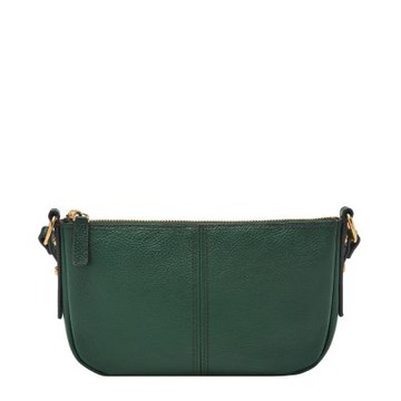 【FOSSIL】Jolie 真皮法棍包-綠色 ZB11097301