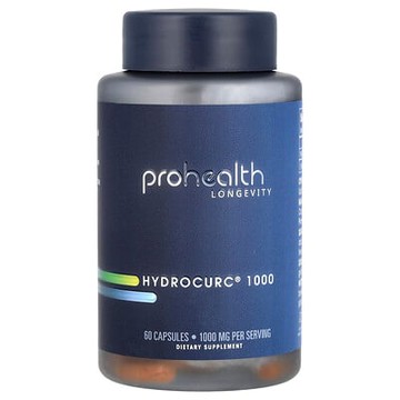 ProHealth Longevity, Hydrocurc® 1000，1000 毫克，60 粒膠囊（每粒膠囊 500 毫克）