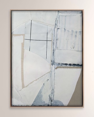 "White Ferrari" Digital Art Print on Canvas by PC Ngo