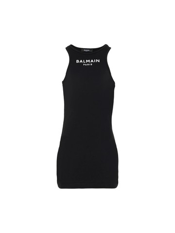 balmain dress with logo