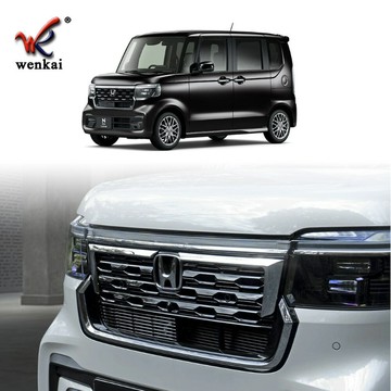 適用于本田N-box Custom JF5 JF6改裝前格柵中網專用電鍍裝飾亮條