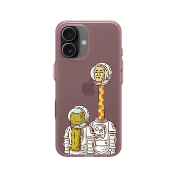iPhone 17 Clear (相機按鈕) 晶醺玫 - Keigo - Astronaut