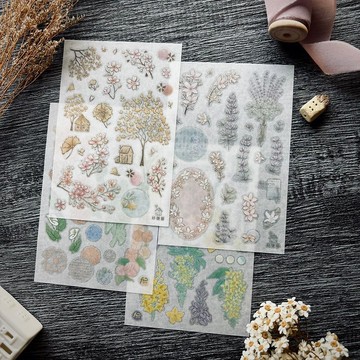 轉印貼紙-春華 &Fafa製造所聯名