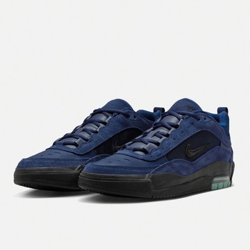 [ACS] Nike 休閒鞋 Air Max Ishod 男鞋 藍 黑 選手聯名 麂皮 復古 FB2393-401