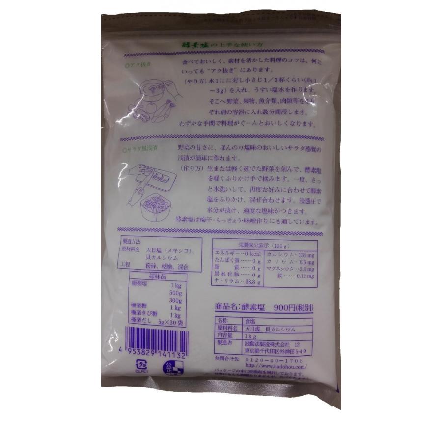 波動法製造　酵素塩＜1kg＞×10袋