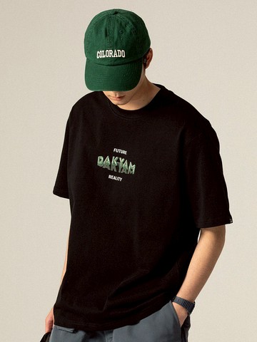 DAKYAM 2023 Dream Until Reality 重疊漸變印花短袖TEE