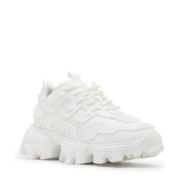 STEVE MADDEN PRIZE 異材質拼接綁帶 男 休閒鞋 白色 S699961