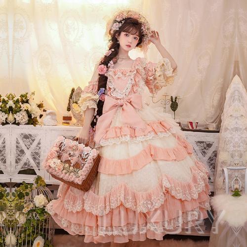 ロリータ服 ロリータファッション ドレスワンピース 春夏 ワンピース