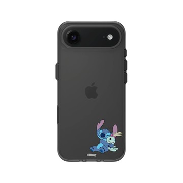 iPhone Air Clear (相機按鈕) 酷墨灰 - 迪士尼-史迪奇 Disney Stitch - 史迪奇 - 迷你史迪奇與Scrump