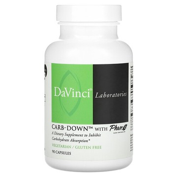 DaVinci Laboratories, 用 Phase 2 Carb Controller 減少碳水化合物，90 粒膠囊