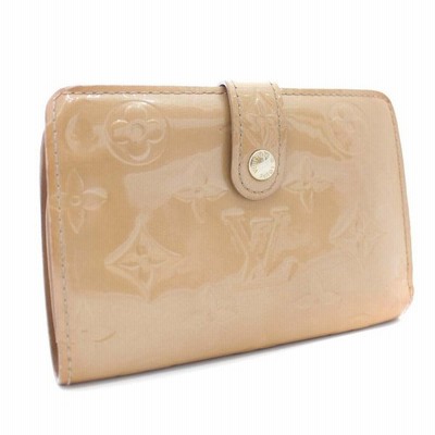 ルイ ヴィトン ポルトフォイユ ヴィエノワ がま口 モノグラム 二つ折り財布 レディース ヴェルニ ローズ フロランタン M 中古 送料無料 通販 Lineポイント最大get Lineショッピング