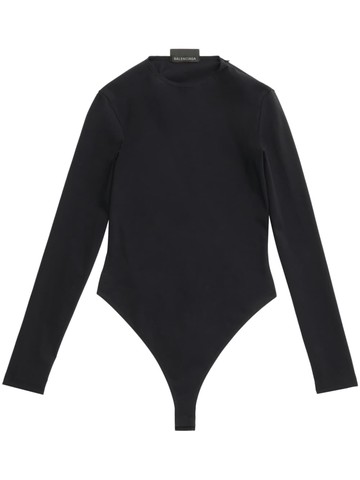 Balenciaga - long-sleeve body top - women - Polyamide - 36 - 1000 -NOIR