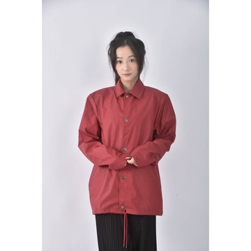 (M) rains質感素面紅色外套二手衣