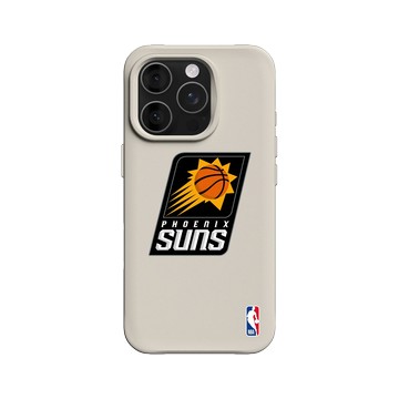 iPhone 16 Pro SolidX 貝殼灰 - NBA - Logo-鳳凰城太陽 Phoenix Suns