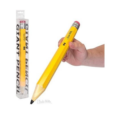 巨大 鉛筆 えんぴつ 約35 6cm 大きい ジャイアント 消しゴム Archie Mcphee 筆記用具 面白い インスタ映え 撮影 通販 Lineポイント最大get Lineショッピング