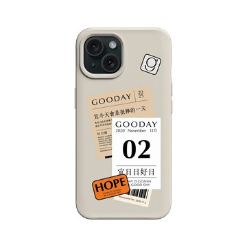 iPhone 15 SolidX 貝殼灰 - 好日曆 GOODAY (星期安有限公司) - 宜日日好日