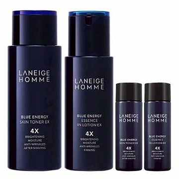 LANEIGE 蘭芝 男性勁能化妝水+乳液2件組  1組
