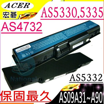 ACER 電池- AS09A41 4732 5330 5332 5732 AS4732Z AS5330 AS5332 AS5732 AS5516 AS5517 AS5335 AS09A31