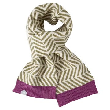 KU.KU Duckbill 酷咕鴨 北歐風保暖圍巾 深紫色  148 x 18cm