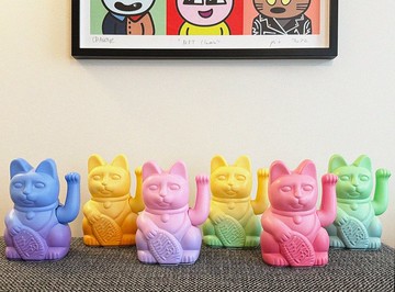 【聖誕禮物】LA BOITE Double Lucky! 雙色漸變幸運繽紛自動招手-