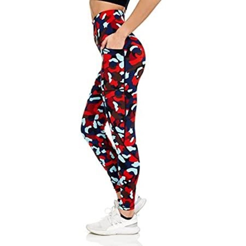 Body Glove High Waist Active Women's Leggings with Pockets