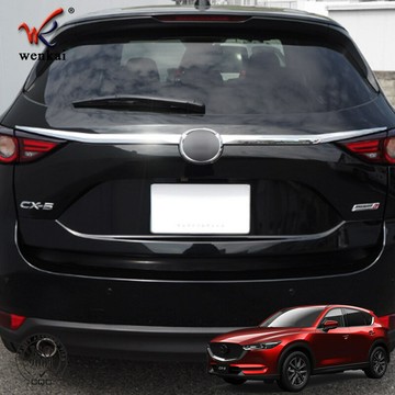 適用于馬自達17-22款CX-5 KF系后備箱專用尾標裝飾電鍍亮條