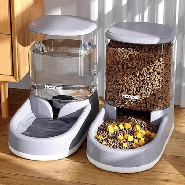 寵物狗狗飲水機貓自動喂食器狗喂水貓咪喝水流動水不插電水壺用品
