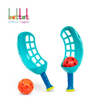 Battat  拋球捕手雙拍檔 小朋友玩具 兒童玩具 戶外玩具 丟丟樂 接球玩具 感統玩具