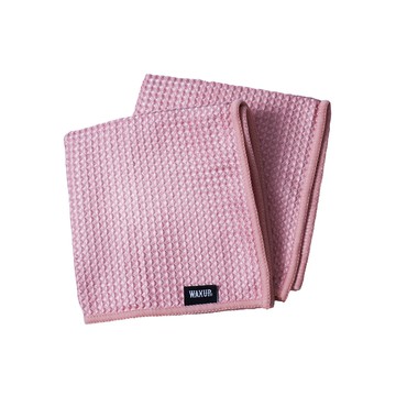 【WAXUP-華格擦拭布(2入)】玻璃清潔、玻璃鍍膜擦拭專用，玻璃布，玻璃華夫格布，玻璃擦拭布