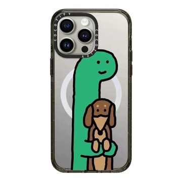 中指恐龍 磁吸手機殼 iPhone18Promax手機殼 蘋果17Pro防摔殼i16保護殼i15硬殼i14防摔i13透明