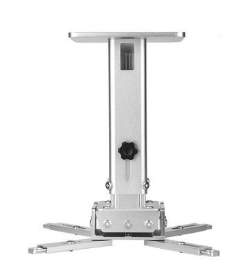 投影儀吊架鋁合金支架投影機壁掛伸縮吊架架子地投加厚工程吊頂架