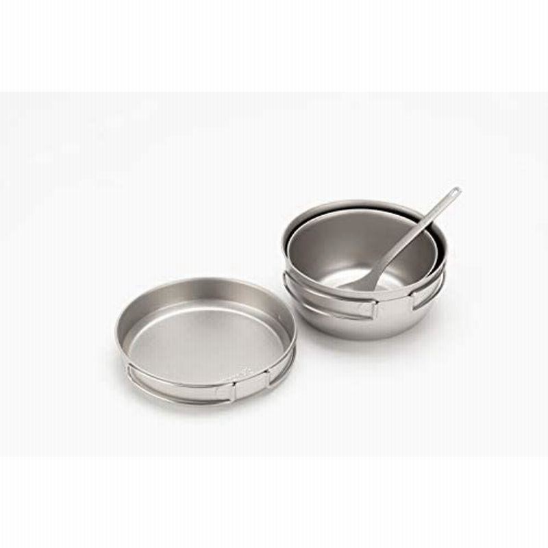 スノーピーク(snow peak) 純チタン 食器3点セット STW-001T 通販 LINE 