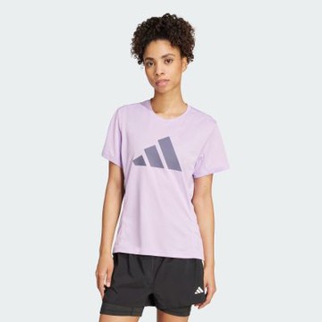 adidas 愛迪達 短袖上衣 女 亞規 RUN IT TEE 紫 JM5761