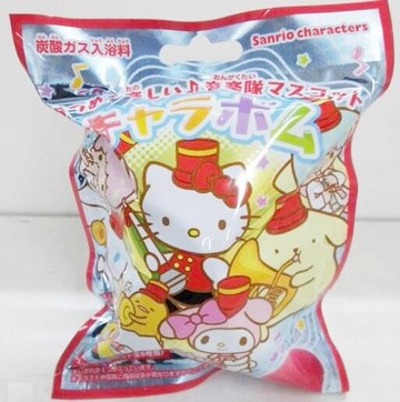 Sanrio 泡澡沐浴球MX-樂隊，泡澡/沐浴球/入浴劑/溫泉粉/泡澡球/入浴球/玩具/洗澡球，X射線【C203163】