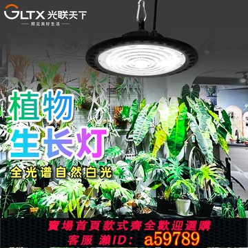 【台灣公司 可打統編】光聯天下全光譜植物補光燈室內陽臺綠植月季三角梅生長燈仿太陽光