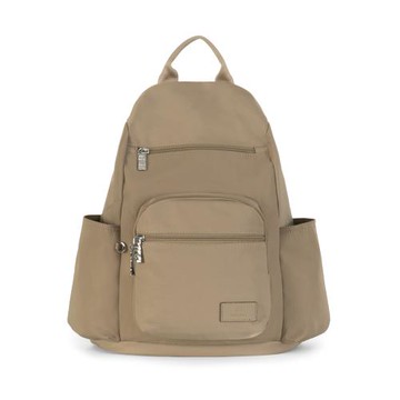 J II 後背包-幻漾防盜尼龍後背包(大款)-石褐色-6111-36