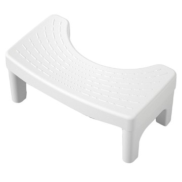 哩哩摳摳兒童樓梯墊高椅  39x22x16公分  環保PP材質  白色