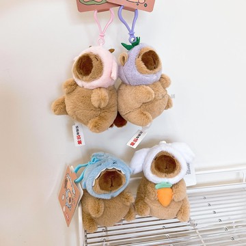 天藍小舖-卡皮巴拉角色扮演絨毛吊飾-共4色-$99【A11115481】