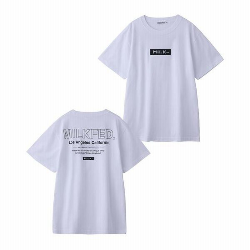 ティシャツ tシャツ ミルクフェド MILKFED Tシャツ SS TEE