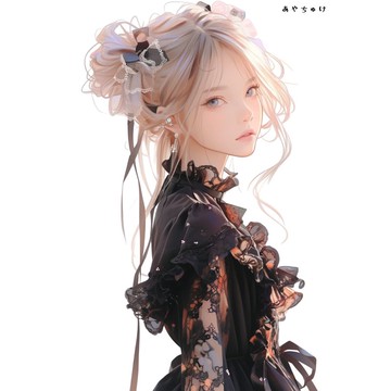 【3 月新品 1】07-117-0007 人物貼紙 質感透明感裝飾