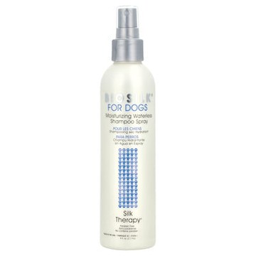 Biosilk, Silk Therapy，狗狗無水保濕洗髮水噴劑，8 液量盎司（237 毫升）