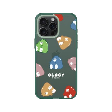 iPhone 15 Pro Max Clear 憂墨綠 - 奧樂雞 Ology - 奧樂雞軟糖