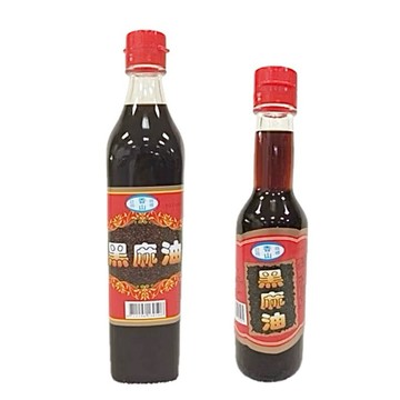 (低消$150出貨）香山 黑麻油 500ml / 240ml