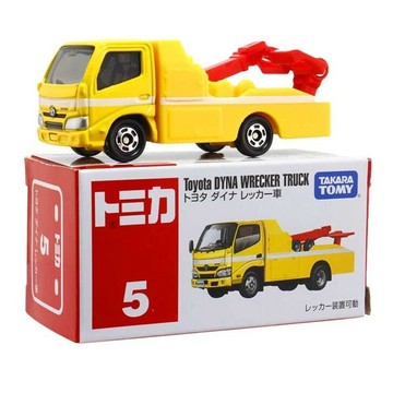 【美國媽咪】TOMIC 合金車no. 5 TOYOTA 豐田 DYNA 拖車 TAKARA TOMY 多美小汽車