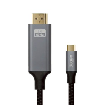 INTOPICType-C轉HDMI 8K 影音傳輸線CB-CTH-10